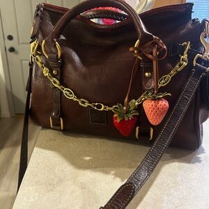 SOLD Dooney & Bourke Brown Leather Satchel SOLD SOLD